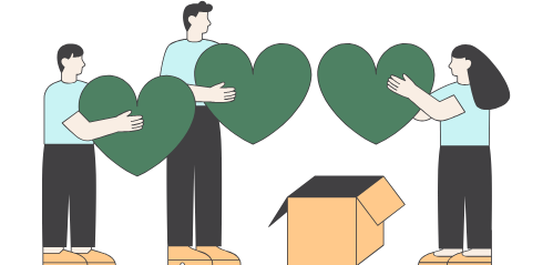Donation Illustration